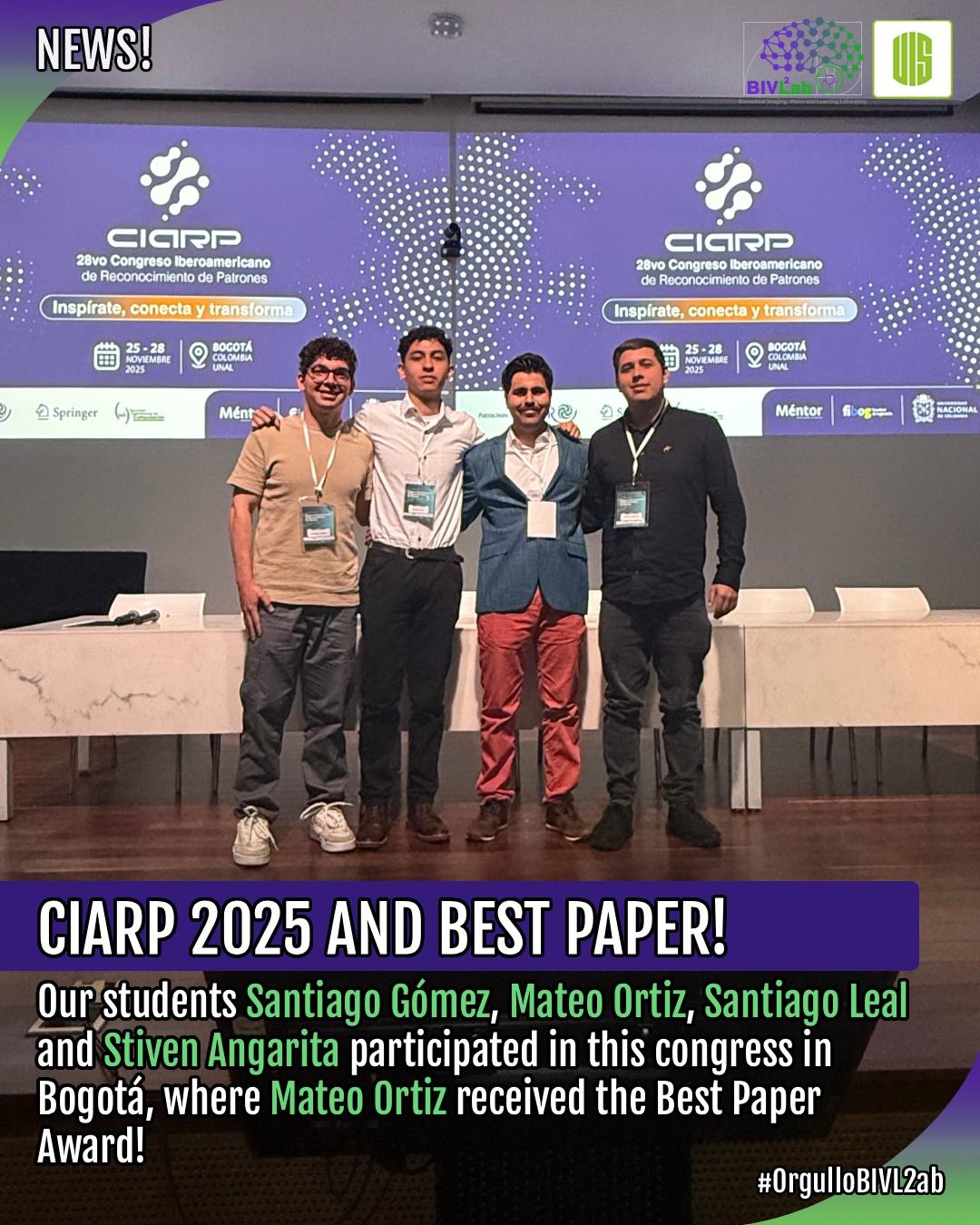 CIARP 2025 - Presentación