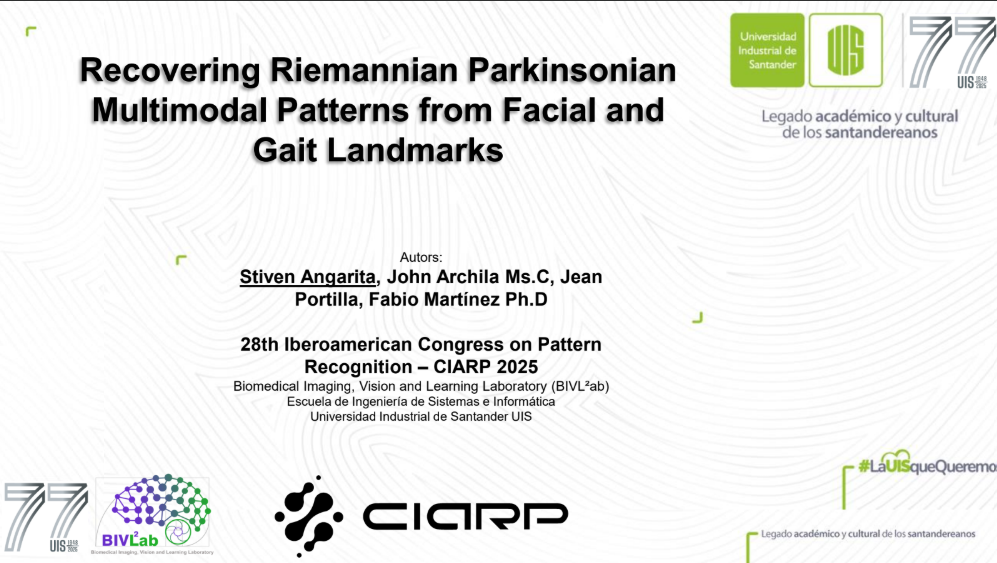 CIARP 2025 - Certificado / Paper